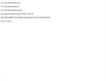 Tablet Screenshot of discephecamtemizligi.net